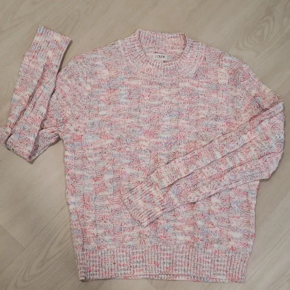 J.Crew knit cotton sweater NWT - Picture 2 of 6